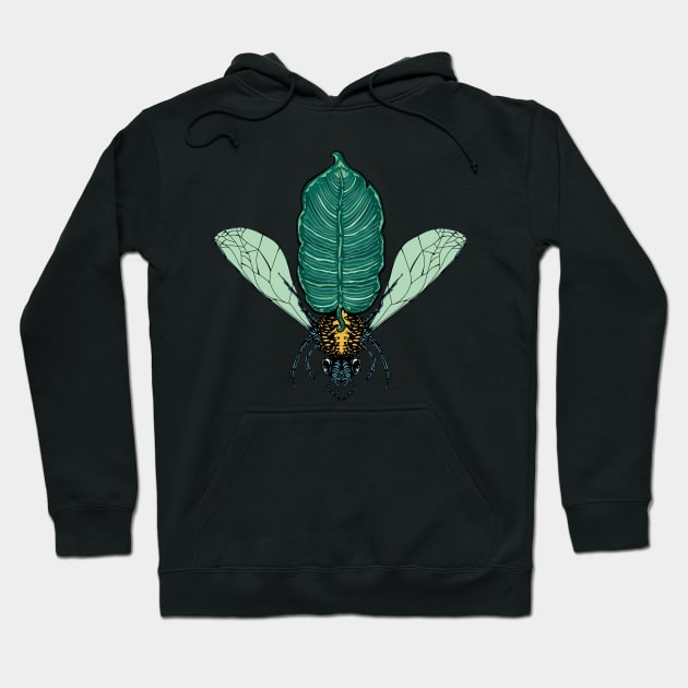 Bee Leaf Hoodie by Kazanskiy